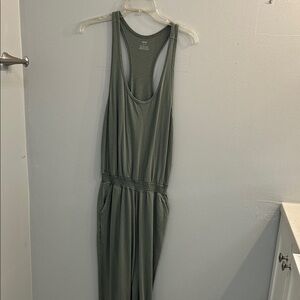 Aerie Sage Green Jumpsuit